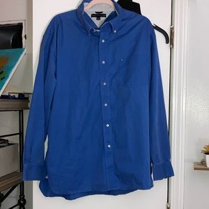 Tommy Hilfiger button up long sleeve XL